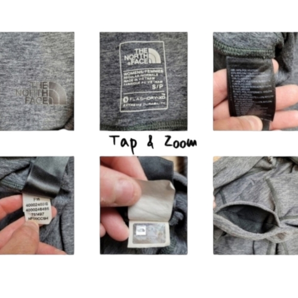 The North Face Women's FLASHDRY-XD straight leg Slim Fit joggers grey leggings S - Picture 11 of 16